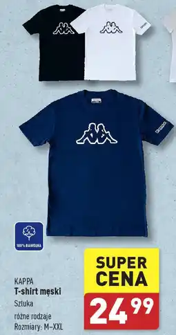 ALDI KAPPA T-shirt męski oferta