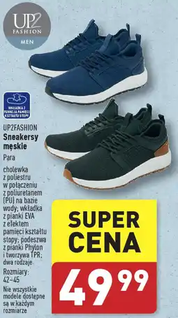 ALDI UP2FASHION Sneakersy męskie oferta