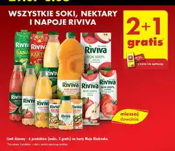 Biedronka Nektar czerwony grejpfrut Riviva oferta