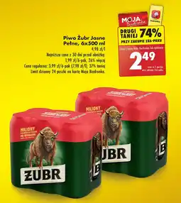 Biedronka Piwo Żubr 1768 oferta