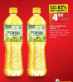 Biedronka Olej rzepakowy Polski oferta