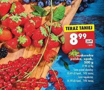 Biedronka Truskawki polska oferta