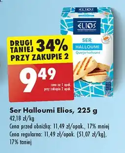 Biedronka Ser halloumi Elios oferta
