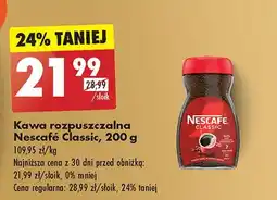 Biedronka Kawa Nescafe Classic oferta