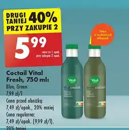 Biedronka Coctail green Vital Fresh oferta