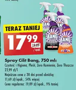 Biedronka Spray koniec z pleśnią Cillit Bang oferta