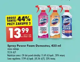 Biedronka Spray do czyszczenia floral fiesta Domestos Power Foam oferta