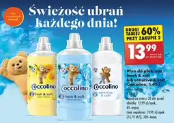 Biedronka Płyn do płukania happy yellow Coccolino Fresh & Soft oferta
