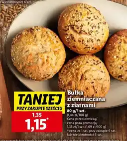 Lidl Bułka ziemniaczana z ziarnami oferta