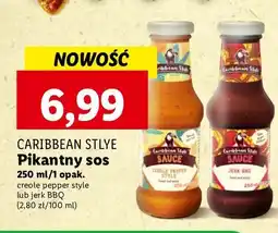 Lidl Sos jerk bbq Caribbean Style oferta