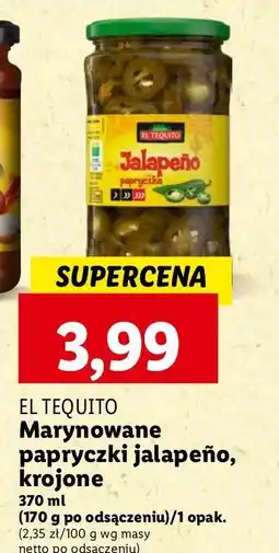 Lidl Papryka zielona jalapeno El Tequito oferta