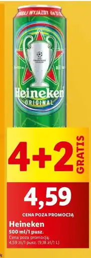 Lidl Piwo Heineken oferta