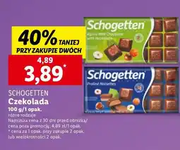 Czekolada alpine milk with hazelnuts Schogetten