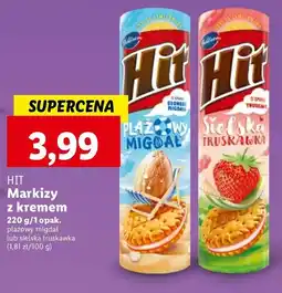 Lidl Ciastka plażowy migdał Hit oferta