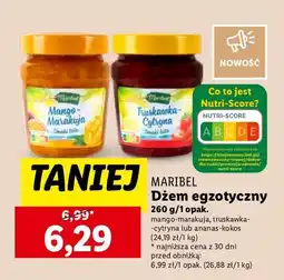Lidl Dżem mango-marakuja Maribel oferta