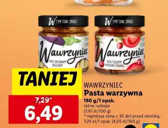 Lidl Pasta z suszonymi pomidorami i żurawiną Wawrzyniec oferta