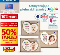 Lidl Pieluchomajtki 4 Lupilu Pants Premium oferta