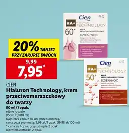 Lidl Krem przeciwzmarszczkowy 50+ na dzień/noc Cien oferta