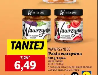 Lidl Pasta z suszonymi pomidorami i żurawiną Wawrzyniec oferta