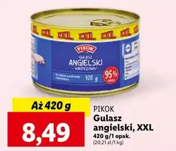 Lidl Gulasz angielski Pikok oferta