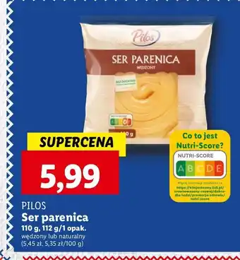 Lidl Ser parenica naturalny Pilos oferta