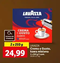 Lidl Kawa LAVAZZA ESPRESSO CREMA E GUSTO oferta