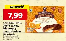 Lidl Ciastka biszkopty z nadzieniem pomarańcza-mango CARIBBEAN STYLE oferta