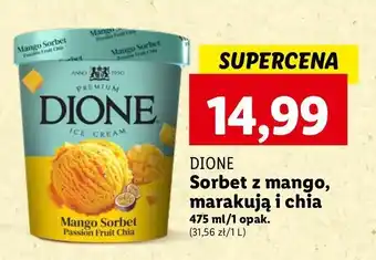 Lidl Sorbet mango-marakuja z nasionami chia DIONE oferta