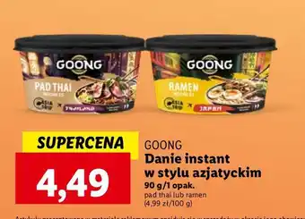 Lidl Danie ramen Goong oferta