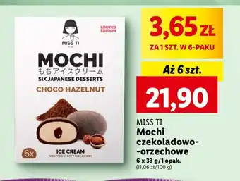 Lidl Lody mochi choco hazelnut Miss ti oferta