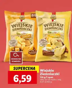 Lidl Chipsy masło z solą Lorenz wiejskie ziemniaczki oferta