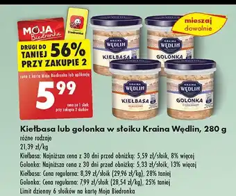 Biedronka Kiełbasa klasyczna Kraina wędlin oferta