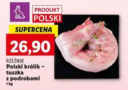 Lidl Królik z podrobami Rzeźnik codzienna dostawa oferta