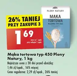 Biedronka Mąka tortowa pszenna typ 450 Plony natury oferta