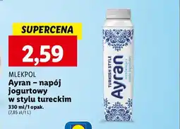 Lidl Ayran Mlekpol oferta