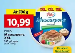 Lidl Serek mascarpone Pilos oferta