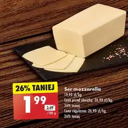 Biedronka Ser mozzarella oferta