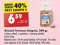 Biedronka Grissini torinesse z czerwoną cebulką Unigriss oferta