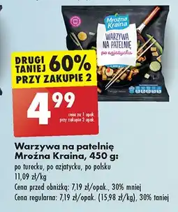 Biedronka Warzywa na patelnię po polsku Mroźna kraina oferta