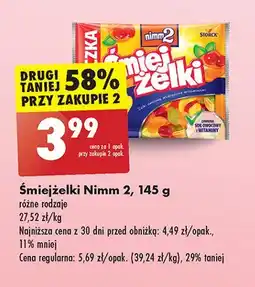 Biedronka Żelki Nimm2 śmiejżelki oferta