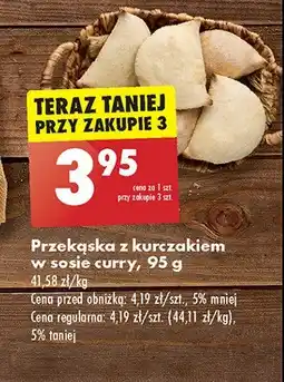 Biedronka Przekąska z kurczakiem i curry oferta