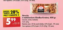 Biedronka Strucla truskawkowa Słodka kraina oferta