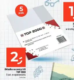 Dealz Okładka na zeszyt A5 TOP 2000 5 szt. oferta
