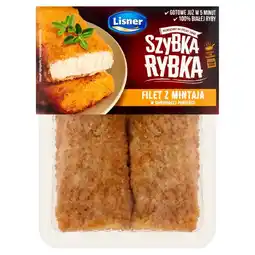 Biedronka Lisner Szybka rybka Filet z mintaja w chrupiącej panierce 170 g oferta