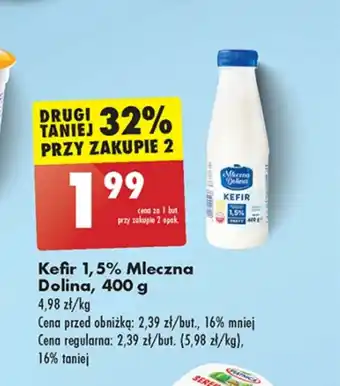 Biedronka Kefir Mleczna Dolina oferta