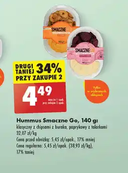 Biedronka Hummus Smaczne Go! oferta