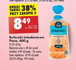 Biedronka Bułeczki Pano oferta