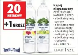 Intermarche Napój niegazowany ŻYWIEC ZDRÓJ NATURALS ZERO oferta