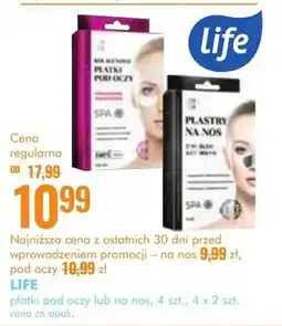 SuperPharm Płatki pod oczy Life oferta