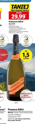 Lidl Wino Allini Prosecco oferta